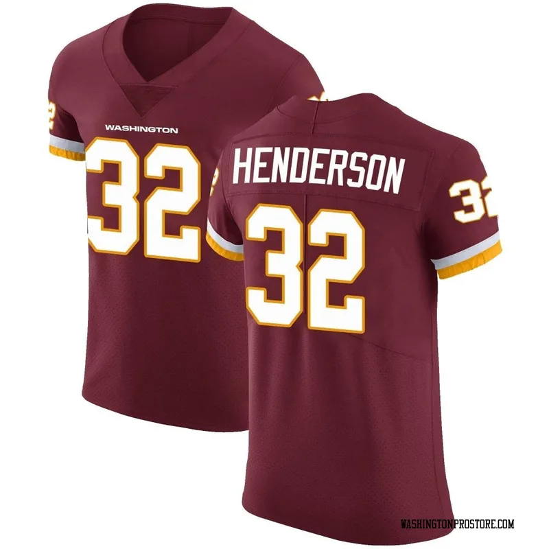 Men's Xavier Henderson Washington Commanders Elite Burgundy Team Color Vapor Untouchable Jersey