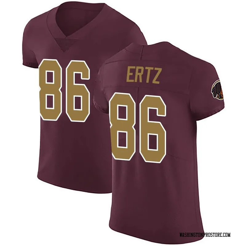 Men's Zach Ertz Washington Commanders Elite Burgundy Alternate Vapor Untouchable Jersey
