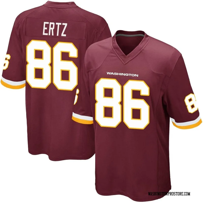 Men's Zach Ertz Washington Commanders Game Burgundy Team Color Jersey