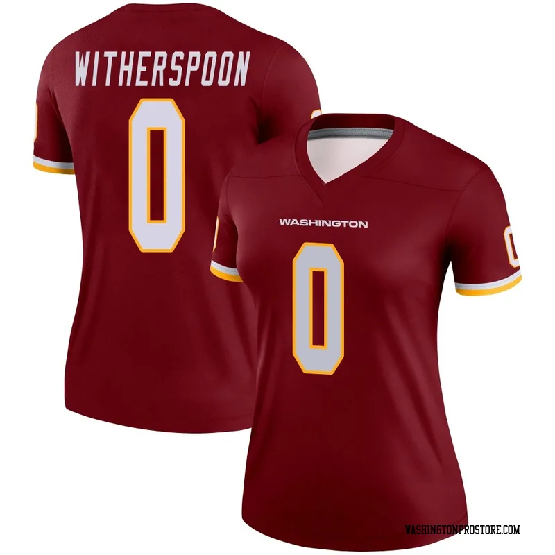 Women's Ahkello Witherspoon Washington Commanders Legend Burgundy Jersey