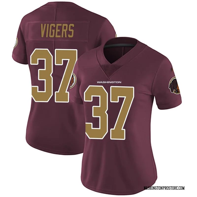 Women's Car'lin Vigers Washington Commanders Limited Burgundy Alternate Vapor Untouchable Jersey