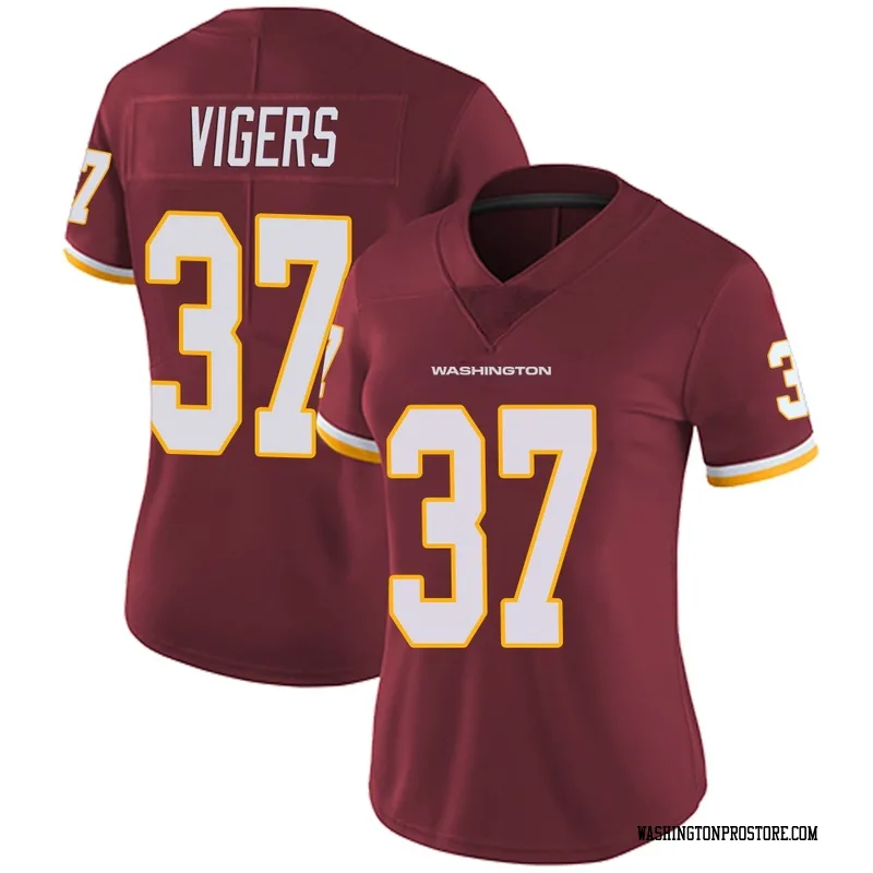 Women's Car'lin Vigers Washington Commanders Limited Burgundy Team Color Vapor Untouchable Jersey