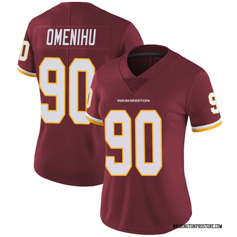 Women's Charles Omenihu Washington Commanders Limited Burgundy Team Color Vapor Untouchable Jersey