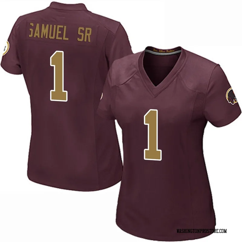 Women's Deebo Samuel Sr. Washington Commanders Game Burgundy Alternate Jersey