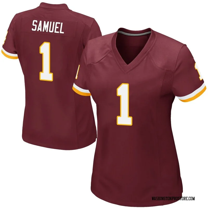Women's Deebo Samuel Washington Commanders Game Burgundy Team Color Jersey