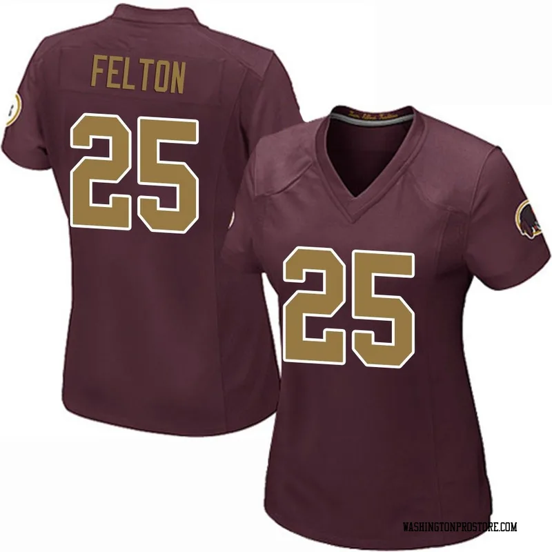Women's Demetric Felton Washington Commanders Game Burgundy Alternate Jersey