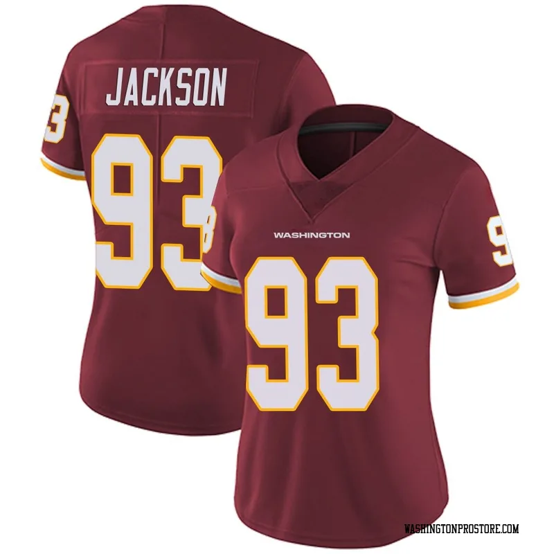 Women's Drake Jackson Washington Commanders Limited Burgundy Team Color Vapor Untouchable Jersey