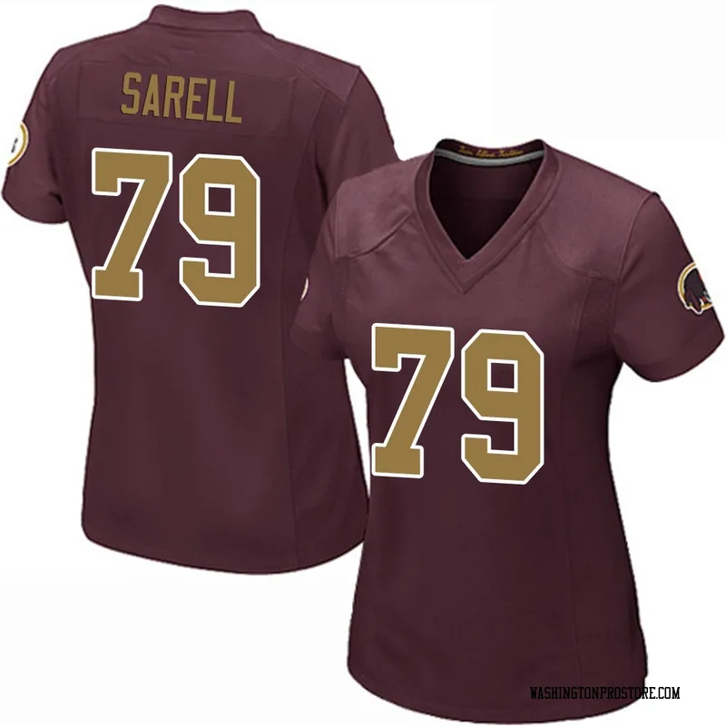 Women's Foster Sarell Washington Commanders Game Burgundy Alternate Jersey
