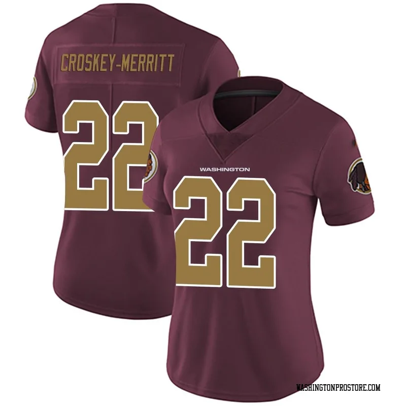 Women's Jacory Croskey-Merritt Washington Commanders Limited Burgundy Alternate Vapor Untouchable Jersey