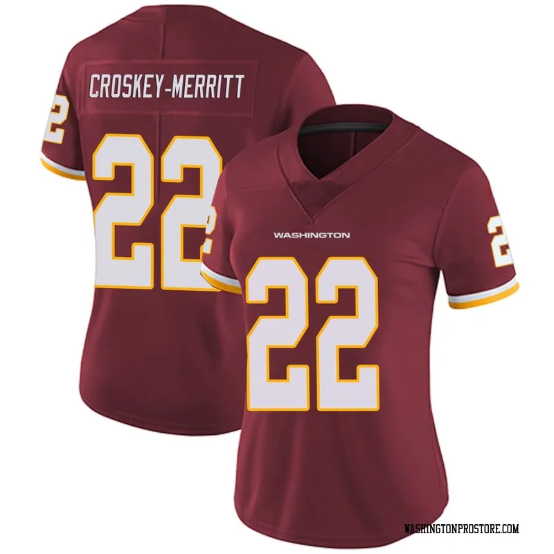 Women's Jacory Croskey-Merritt Washington Commanders Limited Burgundy Team Color Vapor Untouchable Jersey