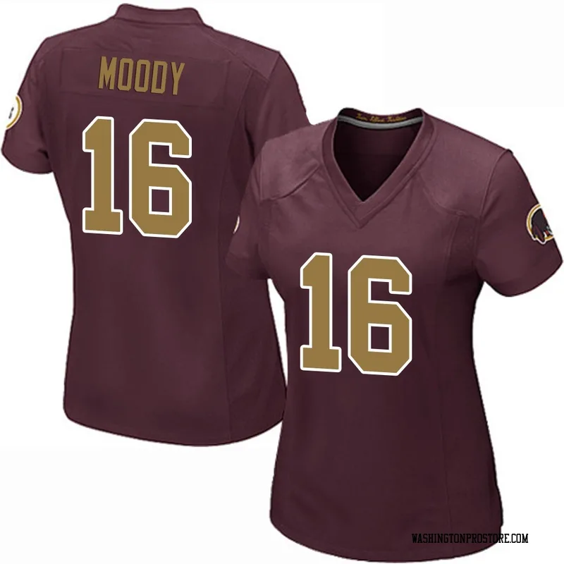 Women's Jake Moody Washington Commanders Game Burgundy Alternate Jersey