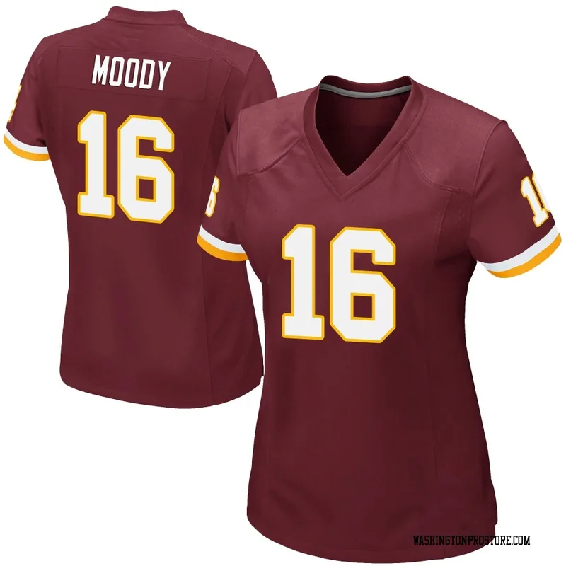 Women's Jake Moody Washington Commanders Game Burgundy Team Color Jersey