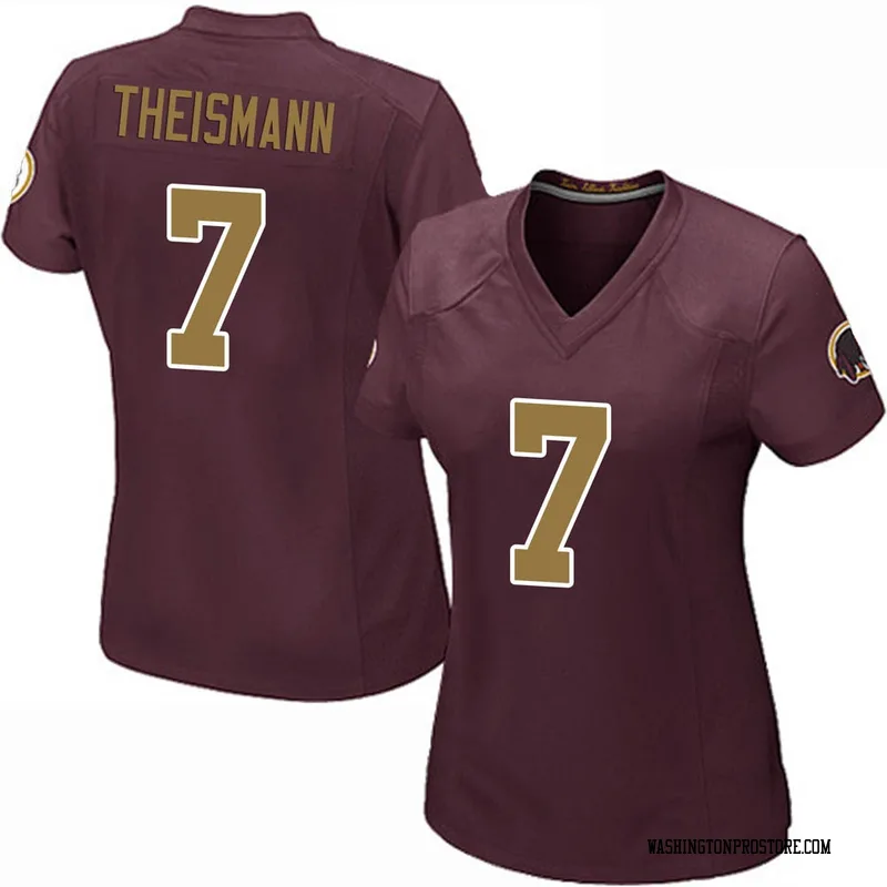 Women's Joe Theismann Washington Commanders Game Burgundy Alternate Jersey