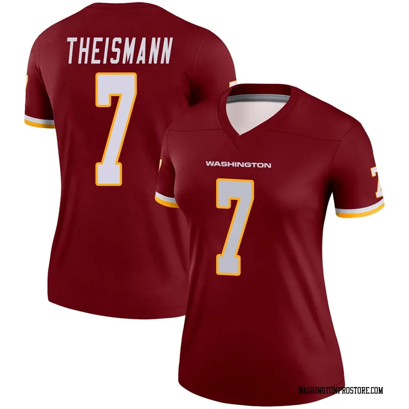 Women's Joe Theismann Washington Commanders Legend Burgundy Jersey