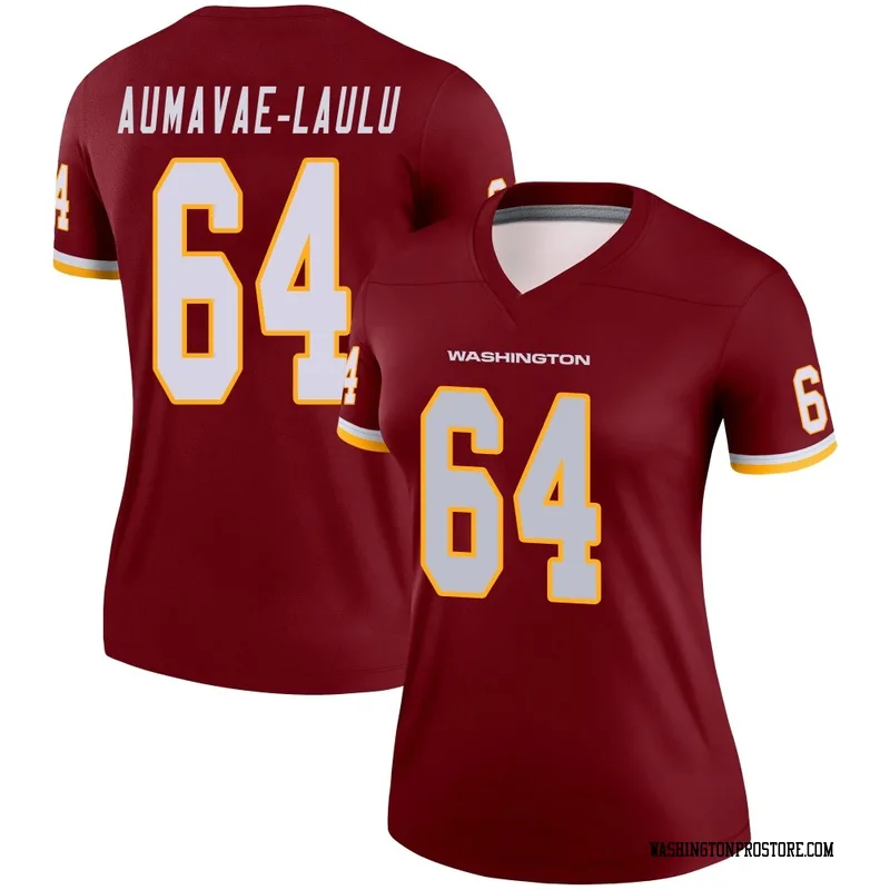 Women's Malaesala Aumavae-Laulu Washington Commanders Legend Burgundy Jersey