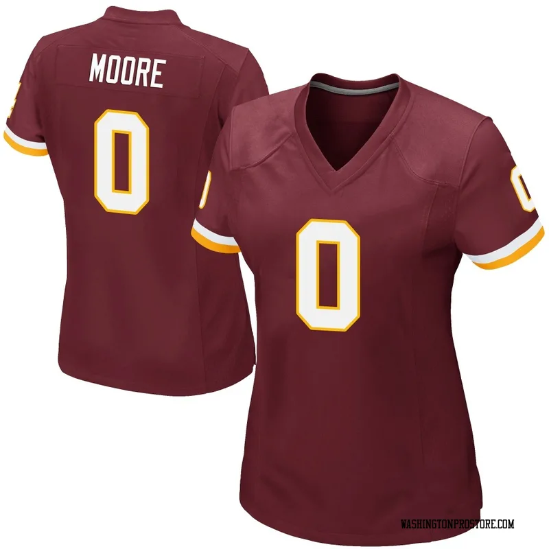 Women's Quentin Moore Washington Commanders Game Burgundy Team Color Jersey