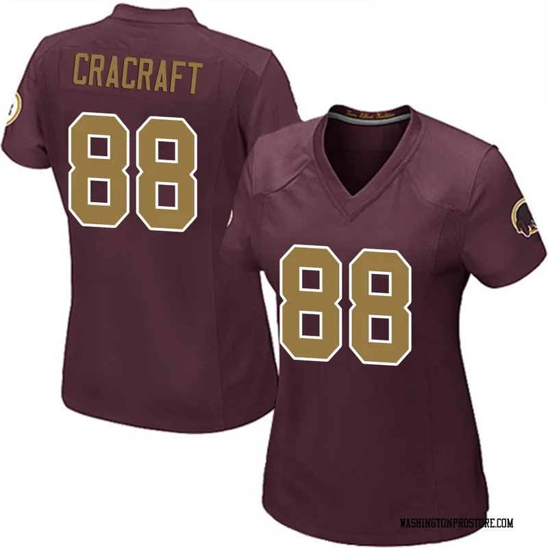 Women's River Cracraft Washington Commanders Game Burgundy Alternate Jersey