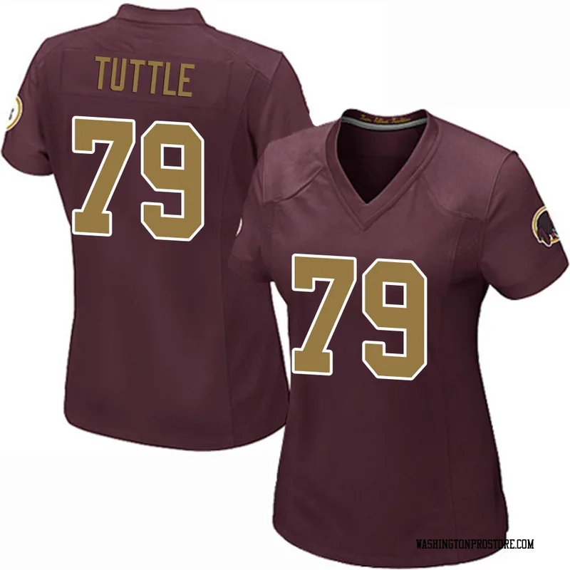 Women's Shy Tuttle Washington Commanders Game Burgundy Alternate Jersey