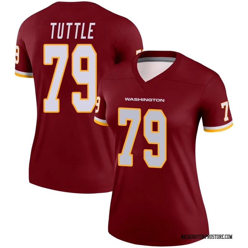 Women's Shy Tuttle Washington Commanders Legend Burgundy Jersey