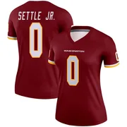 Women's Tim Settle Jr. Washington Commanders Legend Burgundy Jersey