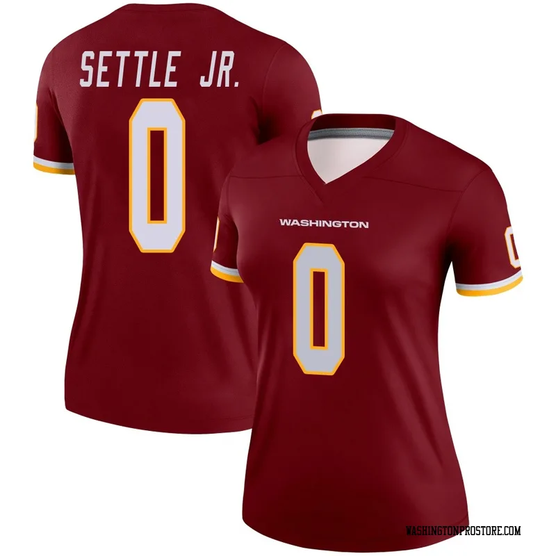 Women's Tim Settle Jr. Washington Commanders Legend Burgundy Jersey