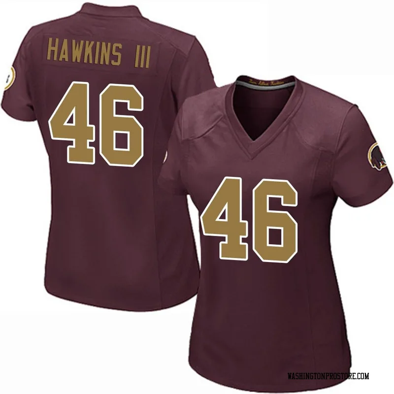 Women's Tre Hawkins III Washington Commanders Game Burgundy Alternate Jersey