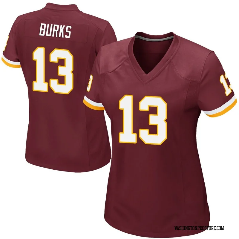 Women's Treylon Burks Washington Commanders Game Burgundy Team Color Jersey