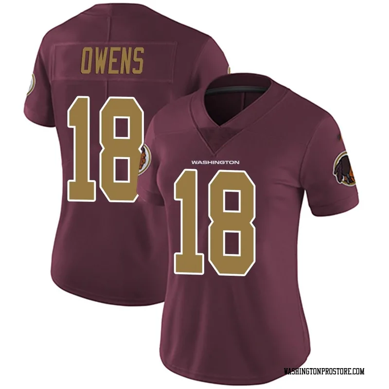 Women's Tyler Owens Washington Commanders Limited Burgundy Alternate Vapor Untouchable Jersey