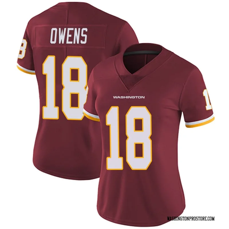 Women's Tyler Owens Washington Commanders Limited Burgundy Team Color Vapor Untouchable Jersey