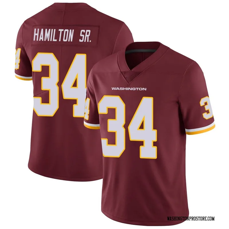 Youth Antonio Hamilton Sr. Washington Commanders Limited Burgundy Team Color Vapor Untouchable Jersey