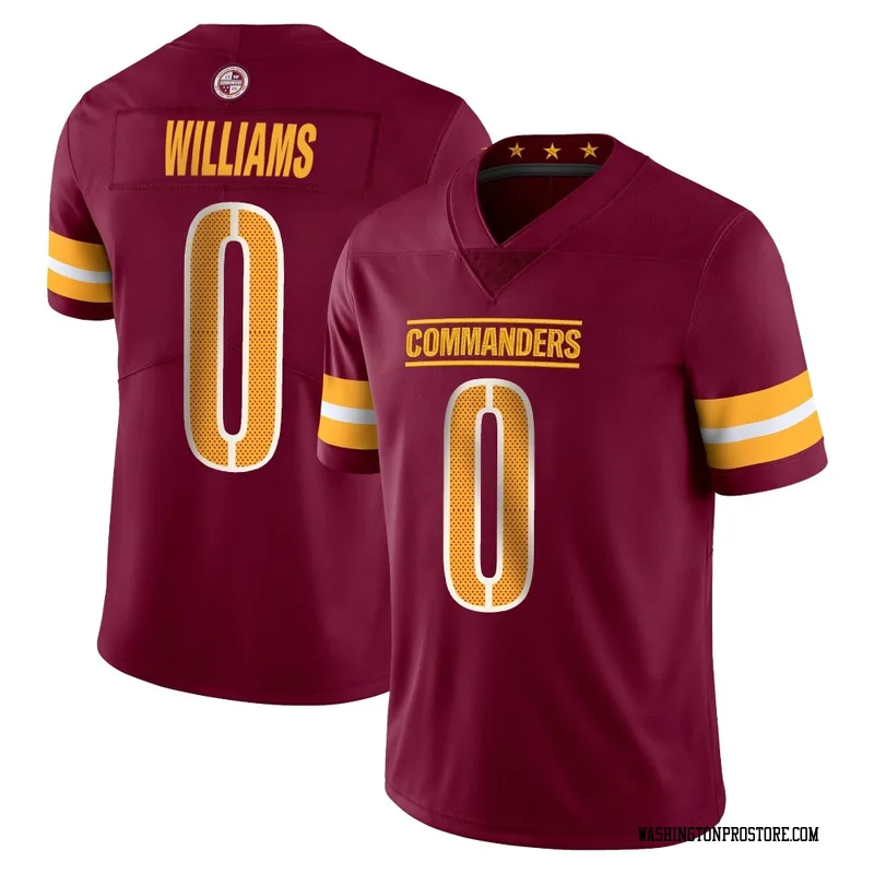 Youth Antonio Williams Washington Commanders Limited Vapor Burgundy Jersey