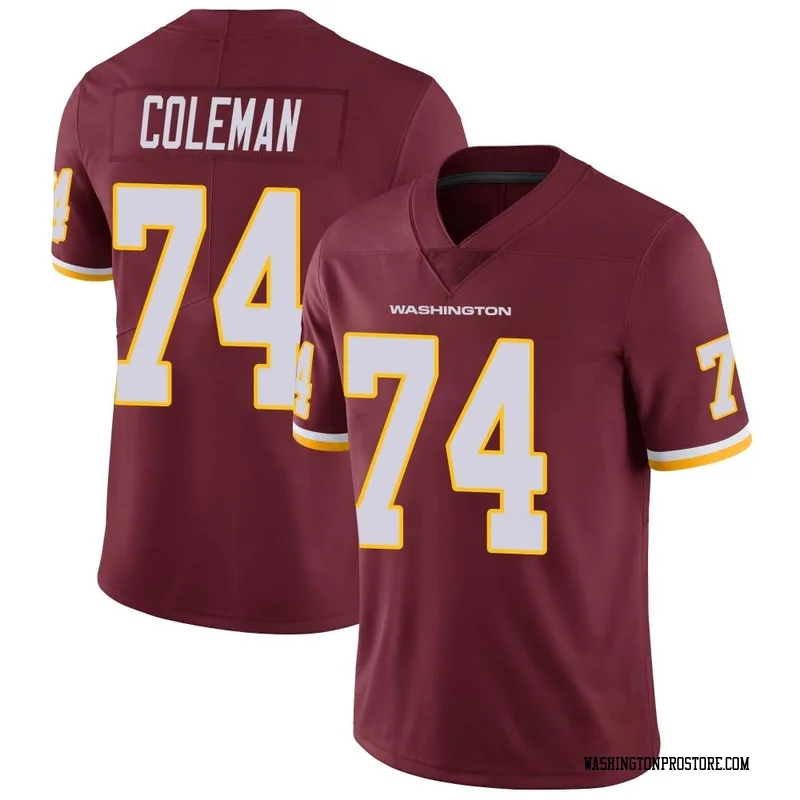 Youth Brandon Coleman Washington Commanders Limited Burgundy Team Color Vapor Untouchable Jersey