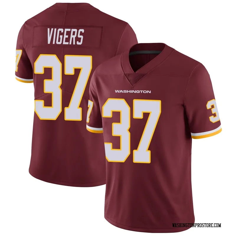 Youth Car'lin Vigers Washington Commanders Limited Burgundy Team Color Vapor Untouchable Jersey