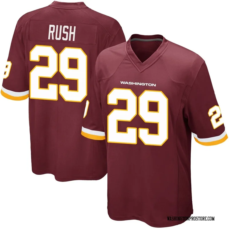 Youth Darius Rush Washington Commanders Game Burgundy Team Color Jersey