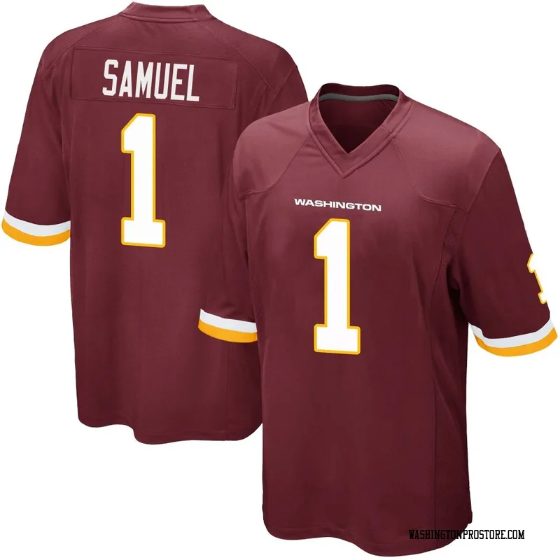 Youth Deebo Samuel Washington Commanders Game Burgundy Team Color Jersey