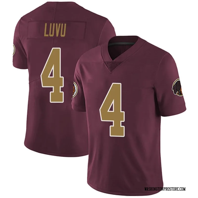 Youth Frankie Luvu Washington Commanders Limited Burgundy Alternate Vapor Untouchable Jersey