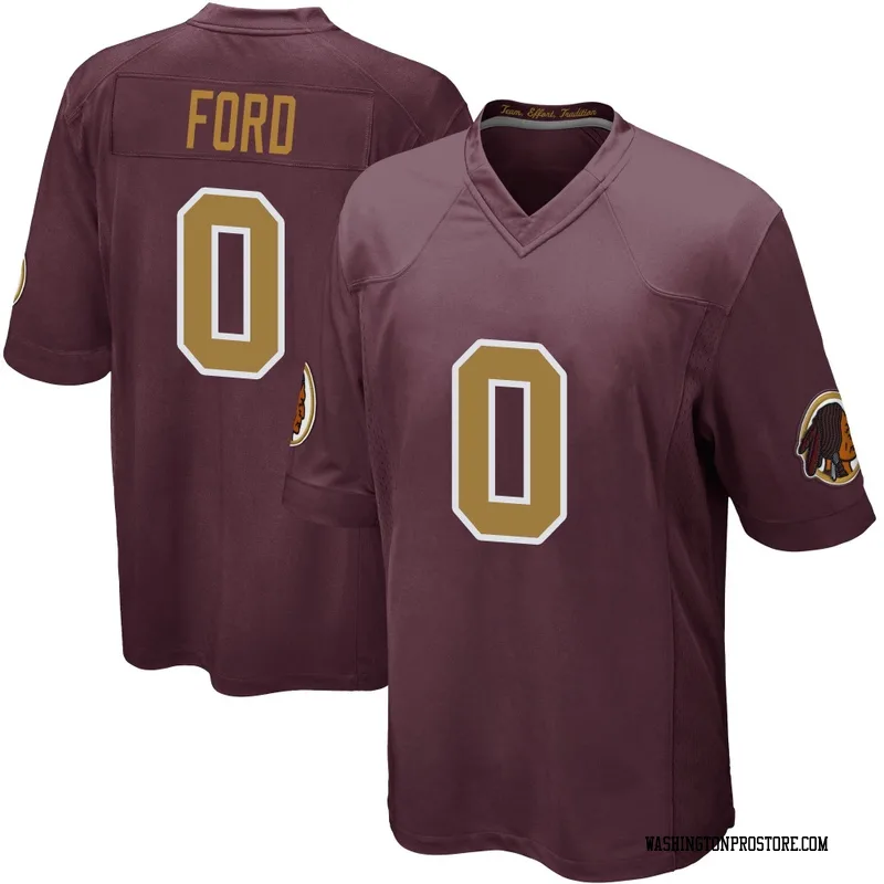 Youth Jerome Ford Washington Commanders Game Burgundy Alternate Jersey