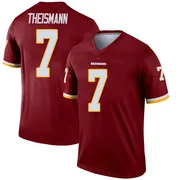 Youth Joe Theismann Washington Commanders Legend Inverted Burgundy Jersey