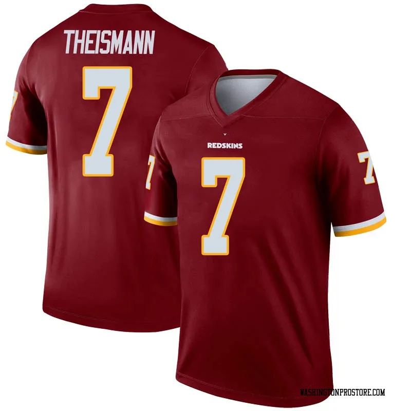Youth Joe Theismann Washington Commanders Legend Inverted Burgundy Jersey