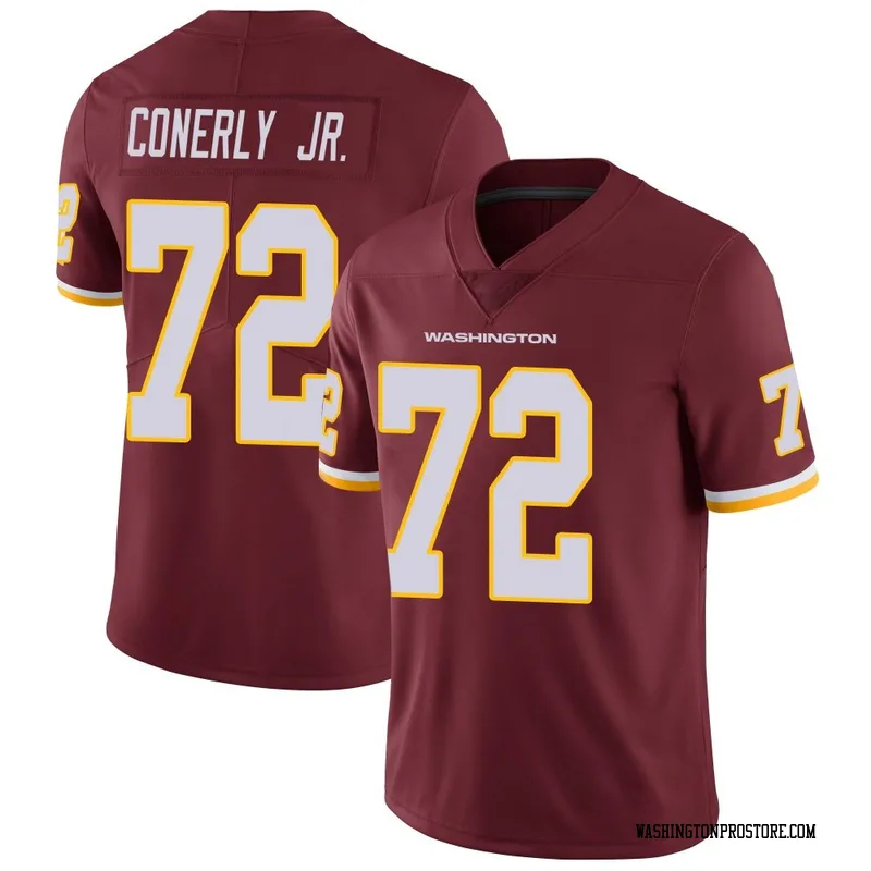Youth Josh Conerly Jr. Washington Commanders Limited Burgundy Team Color Vapor Untouchable Jersey