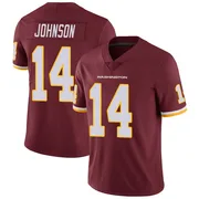 Youth Josh Johnson Washington Commanders Limited Burgundy Team Color Vapor Untouchable Jersey