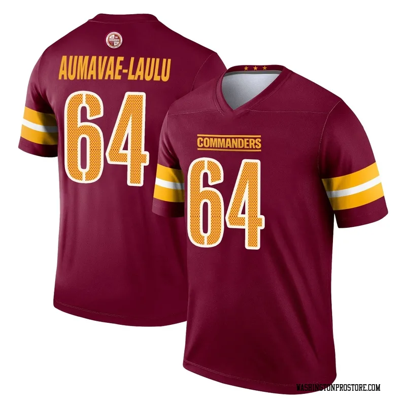 Youth Malaesala Aumavae-Laulu Washington Commanders Legend Burgundy Jersey