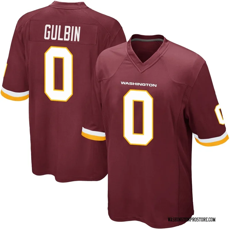 Youth Matt Gulbin Washington Commanders Game Burgundy Team Color Jersey