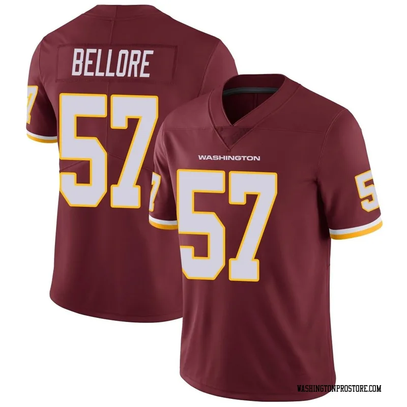 Youth Nick Bellore Washington Commanders Limited Burgundy Team Color Vapor Untouchable Jersey