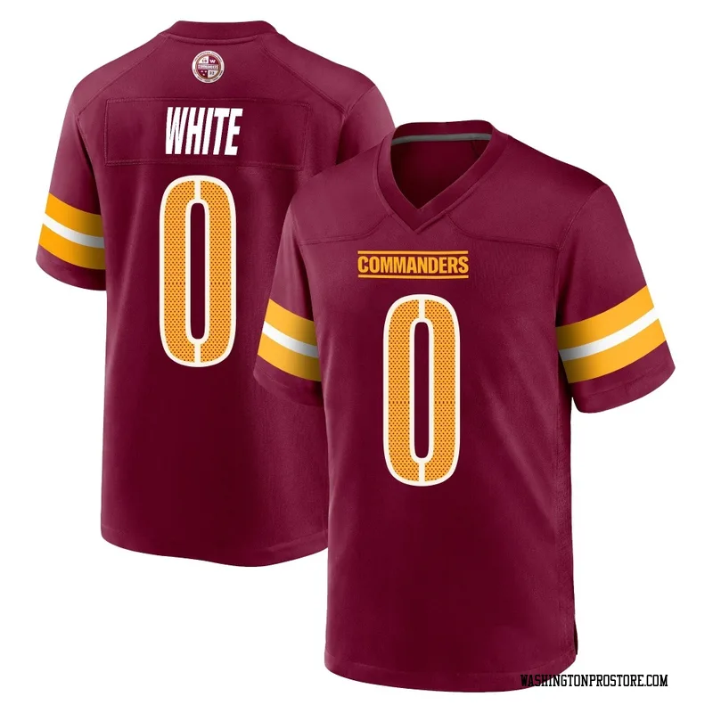 Youth Rachaad White Washington Commanders Game Burgundy Jersey