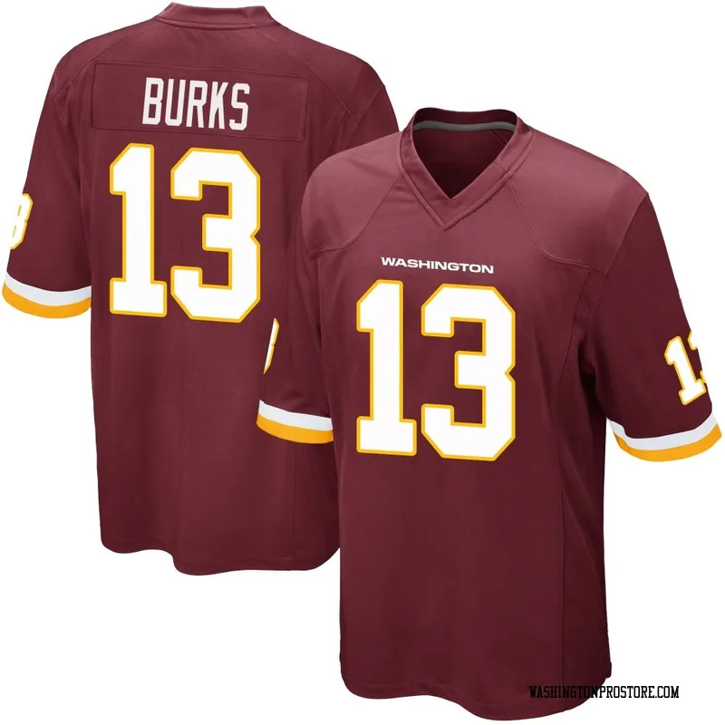 Youth Treylon Burks Washington Commanders Game Burgundy Team Color Jersey