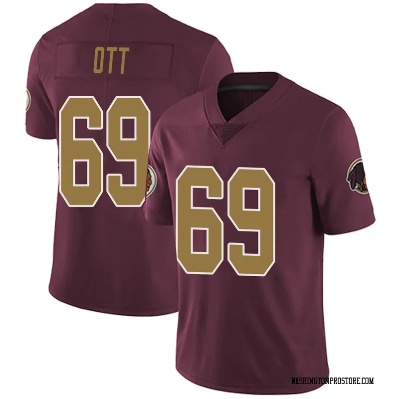 Youth Tyler Ott Washington Commanders Limited Burgundy Alternate Vapor Untouchable Jersey