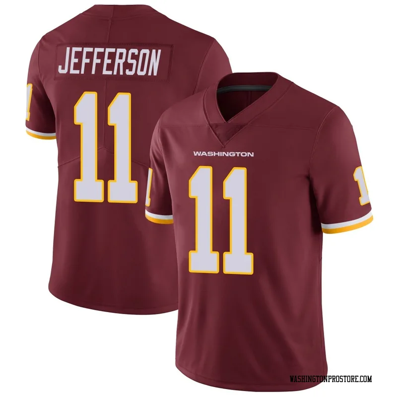 Youth Van Jefferson Washington Commanders Limited Burgundy Team Color Vapor Untouchable Jersey