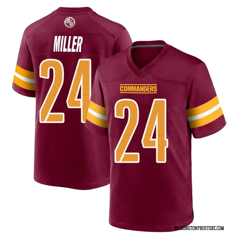 Youth Von Miller Washington Commanders Game Burgundy Jersey