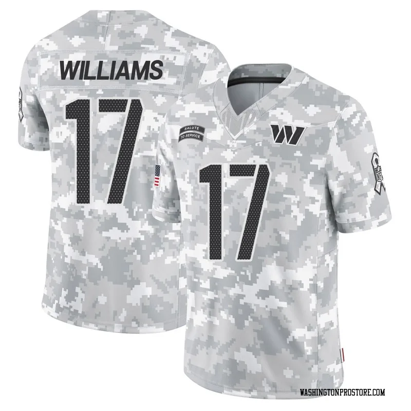 Arctic Camo Men's Doug Williams Washington Commanders Limited 2024 Salute to Service Jersey